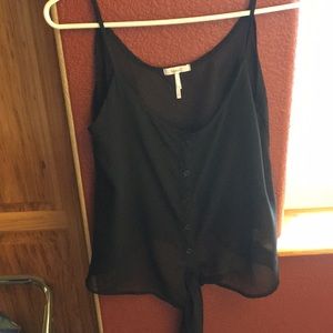 Black spaghetti-strap top 🔴 5 for $15